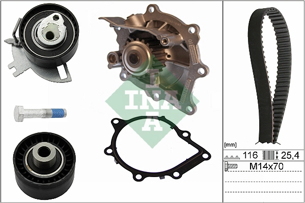 Water Pump & Timing Belt Kit